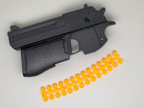 فرد ربع حديد كامل(خرز) رمادي