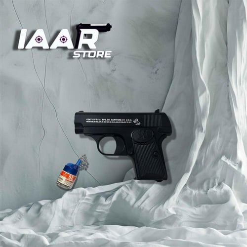 مسدس خرز 6 مل كولت USA حديد مقاس ربع (W2)