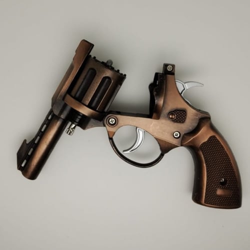 مسدس محاله نص حديد كامل برونزي