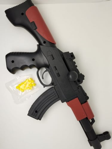 بندقية كلاش خرز مع مخزن