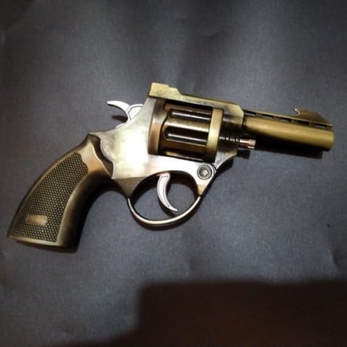 مسدس محاله نص حديد كامل زيتي