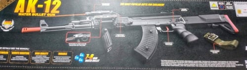 Ak-12 رشاش اوربيز بليزر شكل واقعي