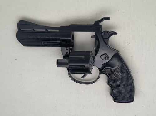 مسدس لعبة حديد طرطعان ربع محالة أسود