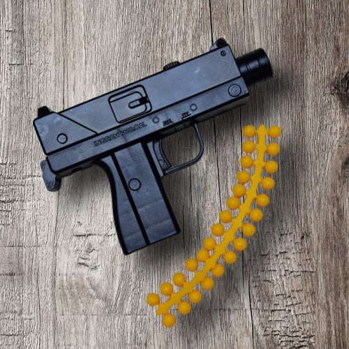 مسدس خرز لين التعشيقه حديد(مقاس صغير 5مل