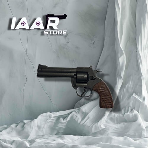 مسدس لعبة حديد محالة أسود وبني