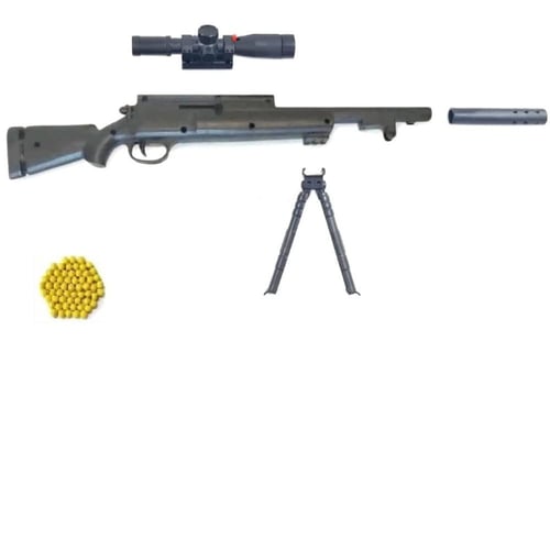 سنايبر خرز اسود مخزن علوي مع 500 رصاصه