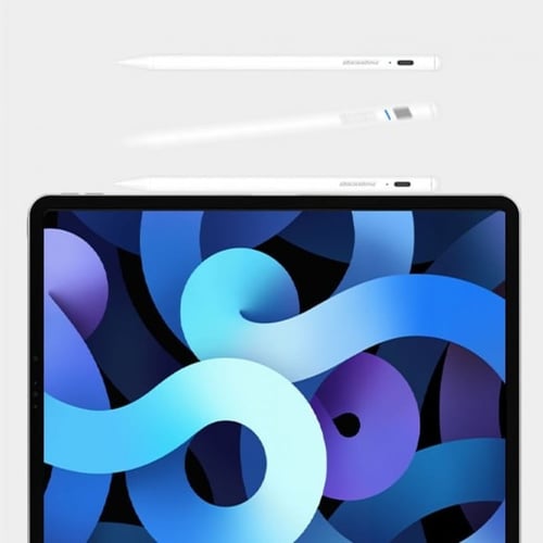 قلم ايباد ماج لينك ابيض يدعم راحة اليد + رأس قلم أ...