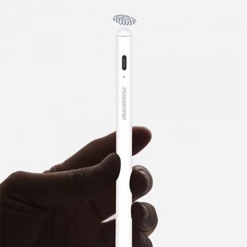 قلم ايباد ماج لينك ابيض يدعم راحة اليد + رأس قلم أ...