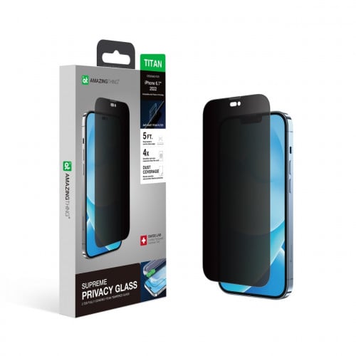 اميزنق نثينق شاشة حماية للايفون 14 برو لقافة