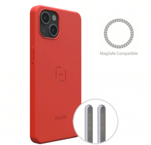 ماج باك كفر أيفون 13 أحمر