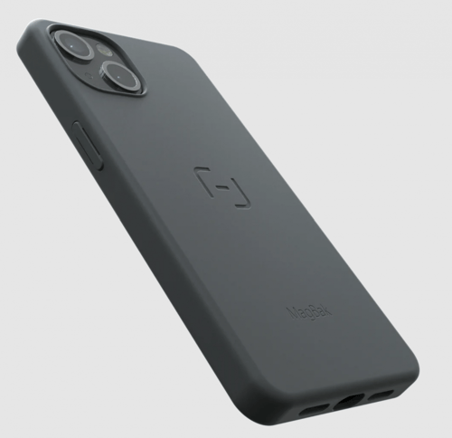 ماج باك كفر أيفون 13 رمادي