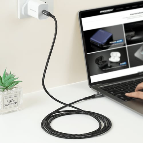 كيبل باور لاين CC2 مترين مقاوم ااقطع تايب سي / تاي...