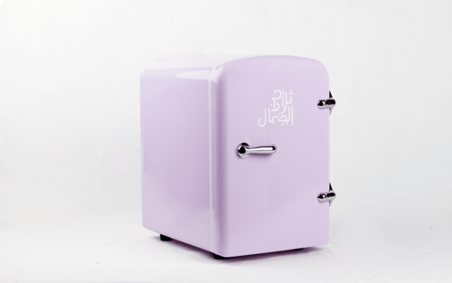 ثلاجة الجمال سباركلنق لافندر 4 لتر