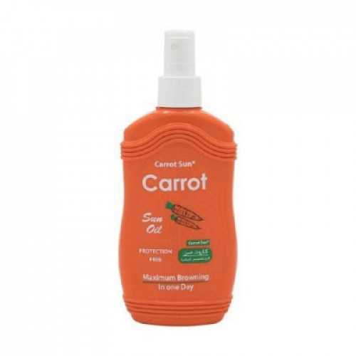 كاروت صن - بخاخ زيت معزز لتسمير البشرة بالجزر 200م...