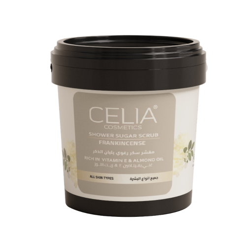 Celia - Foaming sugar scrub with mastic gum 600 g