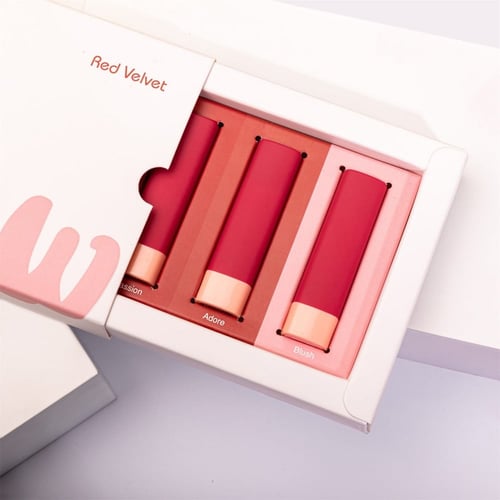 نيوفيو - مجموعة احمر الشفاة ريد فلفت