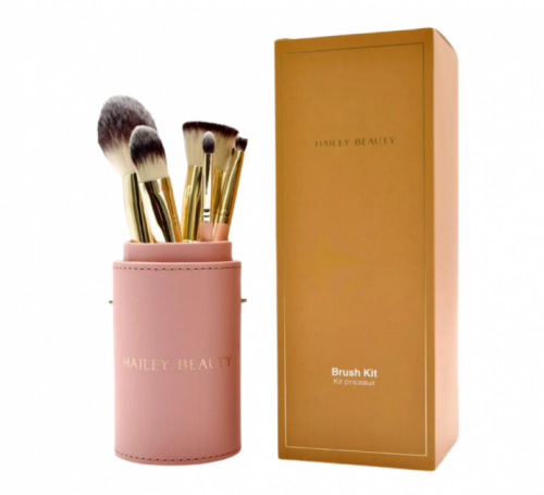 هايلي بيوتي - مجموعة فرش المكياج 6 قطع