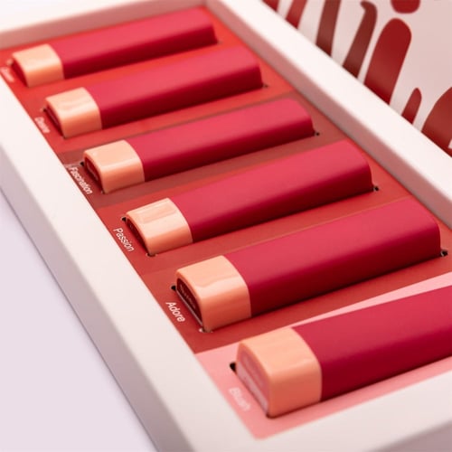 نيوفيو - مجموعة احمر الشفاة ريد فلفت