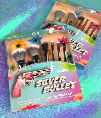 روود - مجموعة فرش المكياج سيلفر بوليت