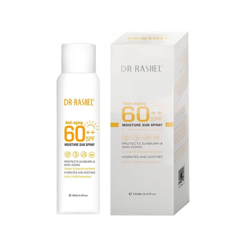 بخاخ واقي شمس مضاد للشيخوخة ومرطب بقوة 60 spf من د...