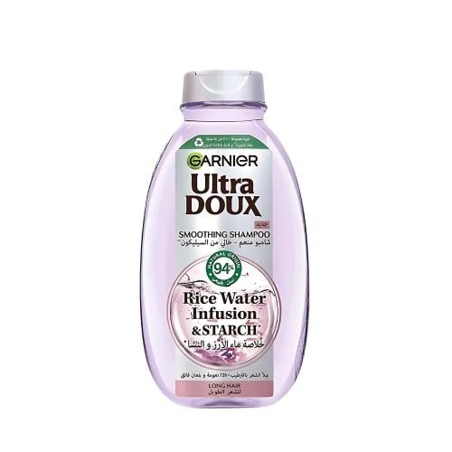 شامبو شعر الترا دوكس خلاصة ماء الأرز والنشا من غار...