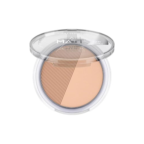 بودرة مضغوطة اول مات بلس شاين كنترول من كاتريس - 0...