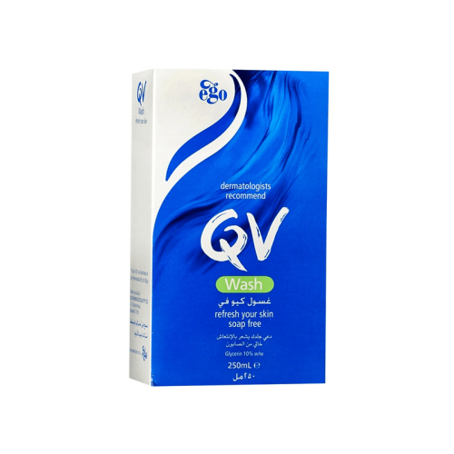 غسول تنظيف البشرة خالي من العطور من كيوفي 250مل