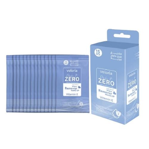 مناديل إزالة المكياج ميك ات زيرو من فولوريا - 15 ح...