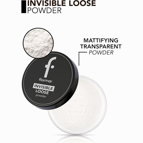 بودرة منثورة لتثبيت مكياج الوجه من فلورمار - سيلفر...