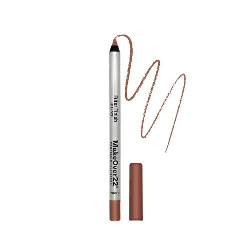 قلم محدد شفاه فلتر مقاوم للماء من ميك اوفر22 - 13