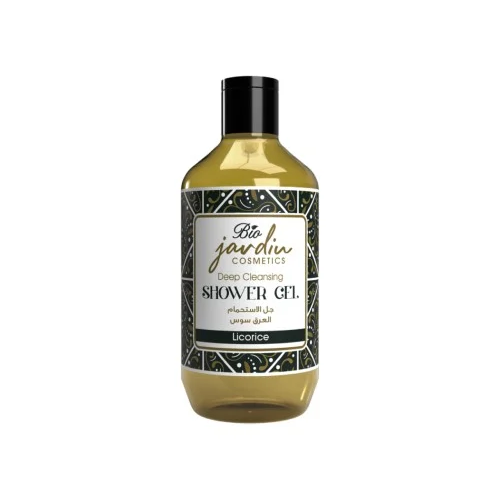 جل استحمام بخلاصة عرق السوس من بيو جاردن - 550 مل