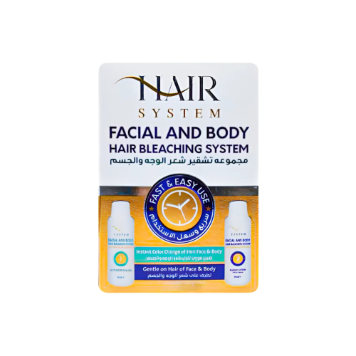 تشقير الوجه والجسم من هير سيستم - 100مل