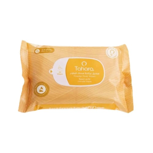 مناديل حميمية برائحة مسك باودر من طهارة 20 عبوة