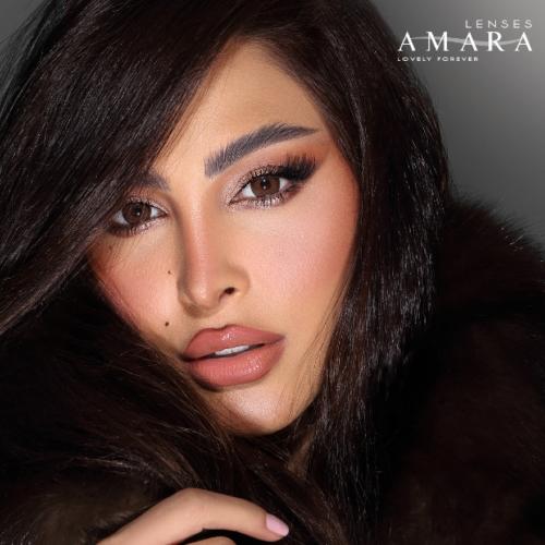 عدسات ملونة شهرية من امارا -جنجر بريد GINGER BREAD