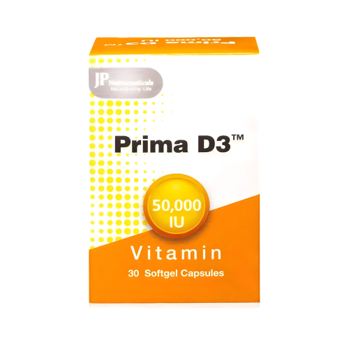 فيتامين د3 50000 وحدة 30 كبسولة من بريما 30مل