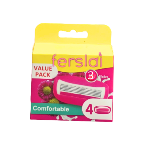 امواس حلاقه 4 شفرات من فرسالي