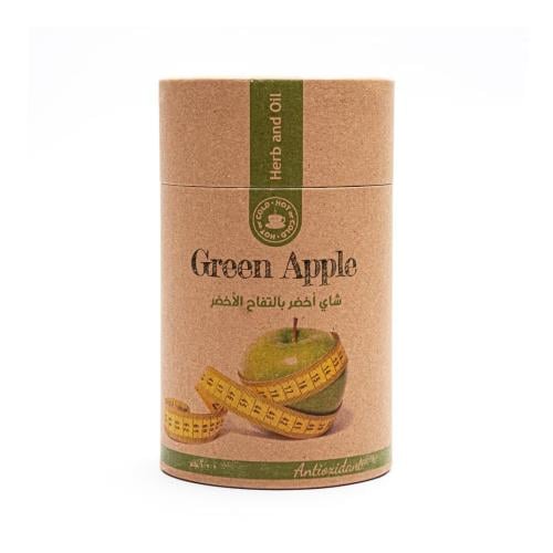 شاي التفاح الأخضر للتنحيف من عشبه وزيت - 200 جم