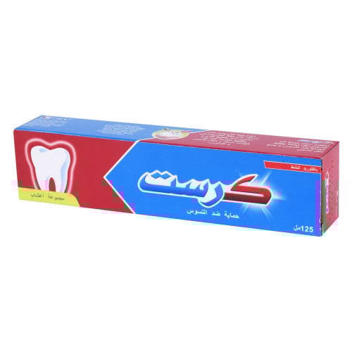 معجون اسنان حماية ضد التسوس من كرست 125مل