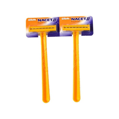 موس حلاقه من جيليت ناسيت 2 قطعه