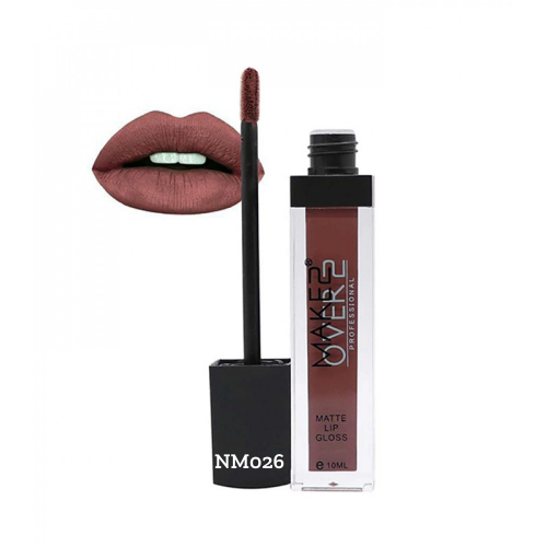 ملمع شفاه مطفي NM026 من ميك اوفر22