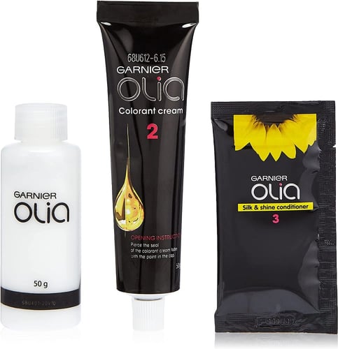 صبغة شعر خالية من الأمونيا بني فاتح ثلجي 6.15 من غ...