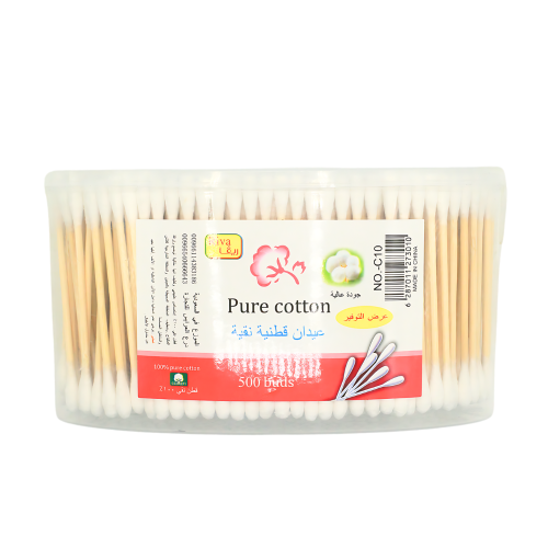اعواد قطن للاستخدام اليومي 500 عود من العرائس NO;C...