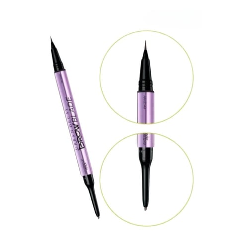 قلم حواجب سائل وجل مزدوج من ريل بيوتي - 002 بني غا...