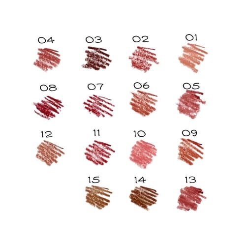 قلم محدد شفاه فلتر مقاوم للماء من ميك اوفر22 - 13