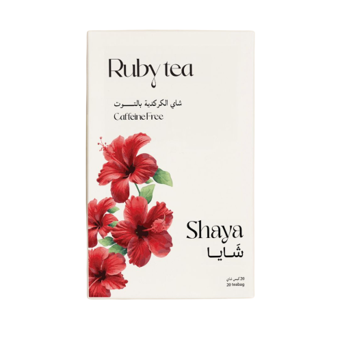 شاي الكركدية بالتوت من شايـا - 20 كيس