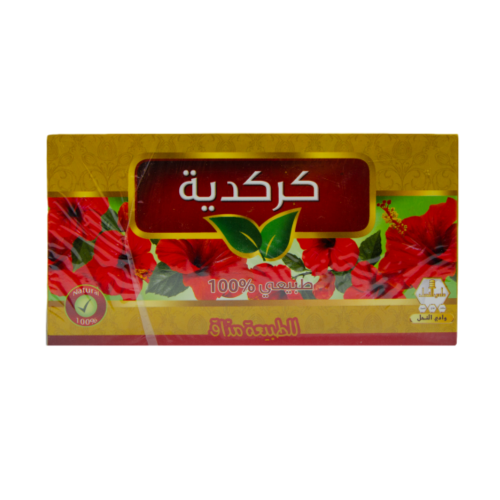 مشروب الكركدية الطبيعي من وادي النحل 30 كيس