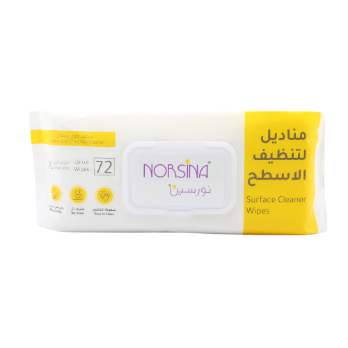 مناديل لنتظيف الاسطح متعدده الاستخدام من نورسينا -...