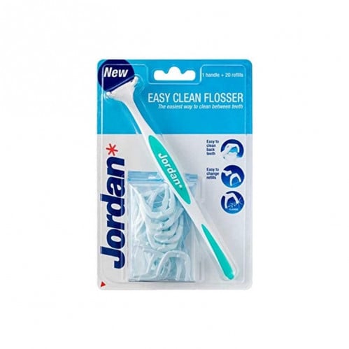 خيط تنظيف الأسنان سهل التنظيف من جوردان 20 قطعة