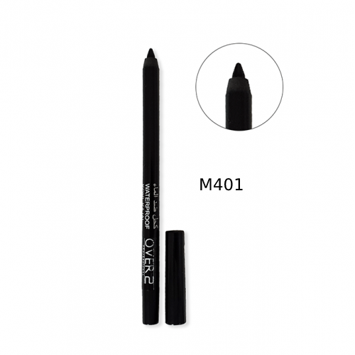 قلم كاجال مقاوم للماء من ميك اوفر 22 - M401 أسود