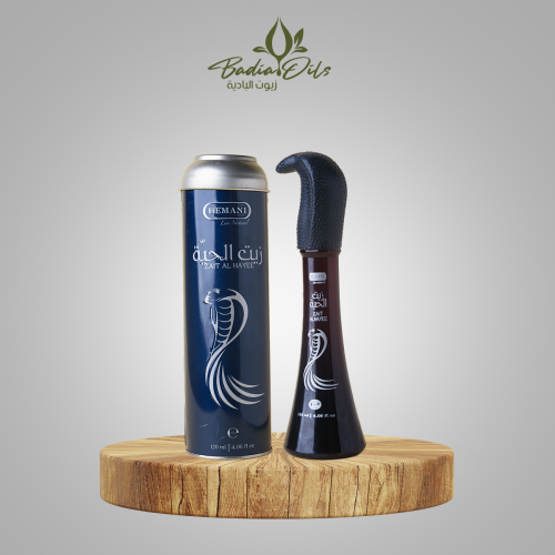 زيت الحية الأصلي للعناية بالشعر – 100% طبيعي